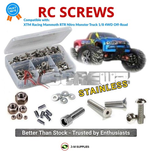 Rcscrewz stainless screw kit - stainless,