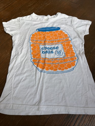 Cheese balls shirt small - cheese, t-shirt