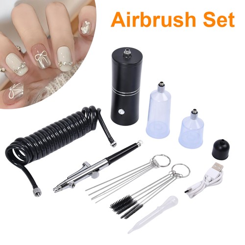 Cordless airbrush kit - airbrush, portable
