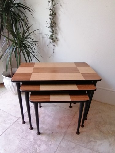 Mid century nest tables - mid,