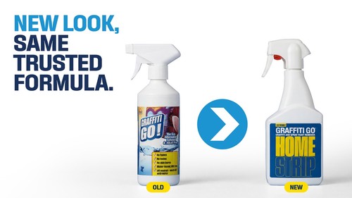 Home strip graffiti 500ml - home, go