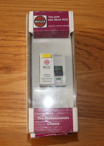 Wylex rcd wrs63 63a 30ma - rcd,