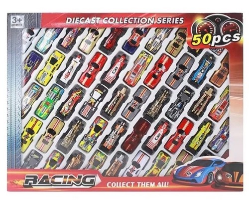 50pcs metal diecast kids - 50pcs,