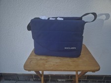 Maclaren Navy blue Messenger changing bag large brand new with accessories