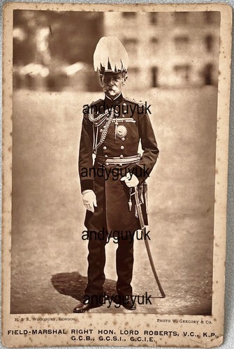 Cabinet card military lord - military,