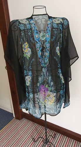 Kaftan beach swim cover all - up,