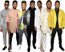 Usher life size celebrity - usher,