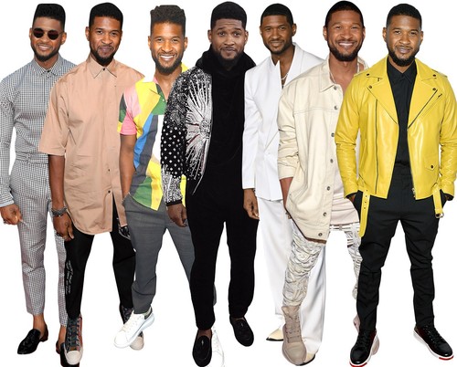 Usher life size celebrity - usher,