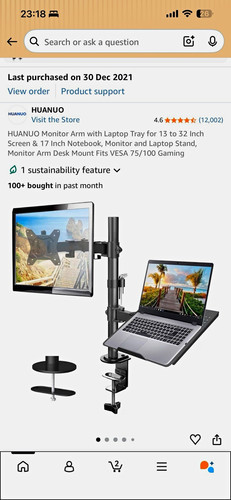 Huanuo single monitor desk - huanuo,