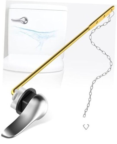 Toilet flush handle - toilet,