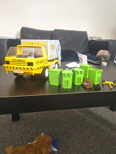 Playmobil city service refuse - service,