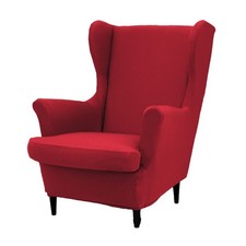 Soft and Comfortable Wingback Chair Cover Protect and Decorate Your Room