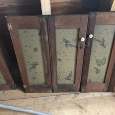Antique Wooden Cupboard Doors