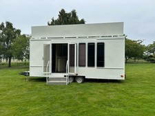 twin axle exhibition trailer