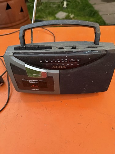 Alba radio with tape - with,