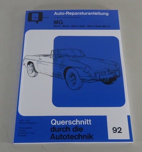 Repair manual handbook mg - -,