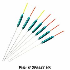 MIDDY STYREX SERIES 5 POLE FLOATS 4x12 SIZE SET OF x7 JOBLOT - NEW OLD STOCK