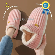 Sunmoine Cloud Slippers Unisex Winter Warm Cozy Fluffy Home Slippers Couple Shoe