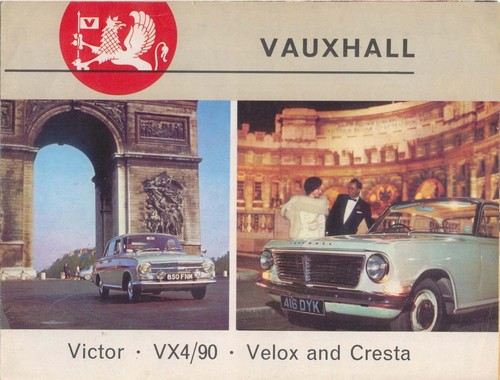 Vauxhall range victor vx4 - range, vx4-90
