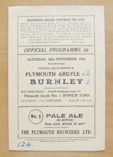 Plymouth argyle burnley - plymouth,