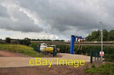Photo 6x4 Boat hoist and platform - Cardiff Marine Village Penarth In the c2009