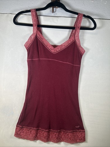 Hollister vintage y2k red - y2k, lace