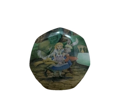 Enamelled britannia coin - enamelled,
