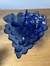Vintage cobalt blue glass - blue,