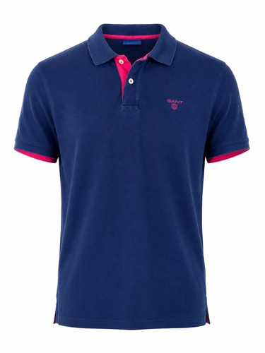 Gant navy polo - navy, shirt