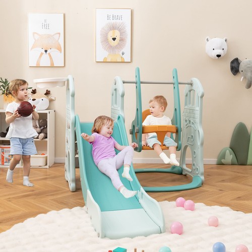 Toddler slide swing set - slide, &