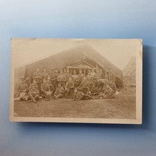 WW1 Military Royal Field Artillery Postcard C1916 Real Photo Pose Horse Tack