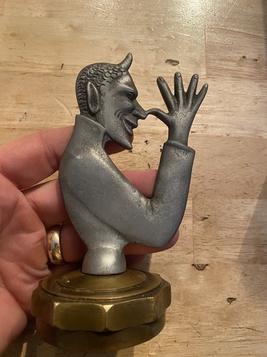 Devil demon radiator cap metal - radiator,