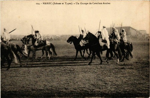 Old postcard morocco scenes - morocco,