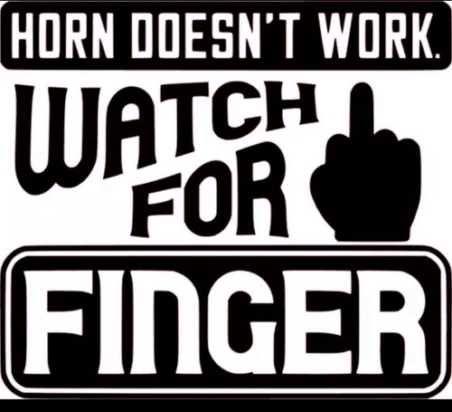 Horn doesn work funny - doesn't,