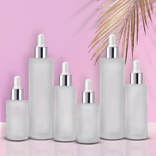 Frosted Glass Dropper Bottle