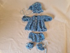Hand Knitted Dolls Clothes for