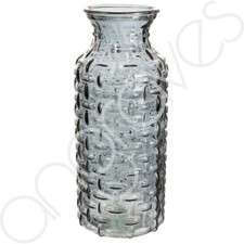 Textured Woven Grey Glass