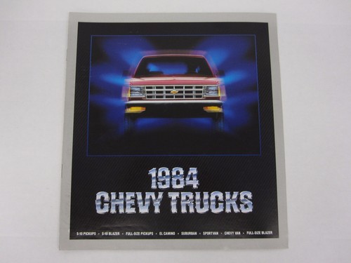 1984 chevrolet chevy full line - 1984,