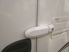Milenco Caravan Motorhome Security Door Lock Locks from inside and outside 4718