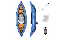 Bestway Hydro-Force Cove Champion Inflatable 1 Person Kayak Set 