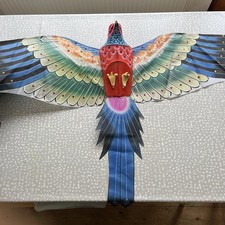 Chinese Bird Of Prey Kite Eagle Hawk With Box  Used Condition Approx 127cm Wing