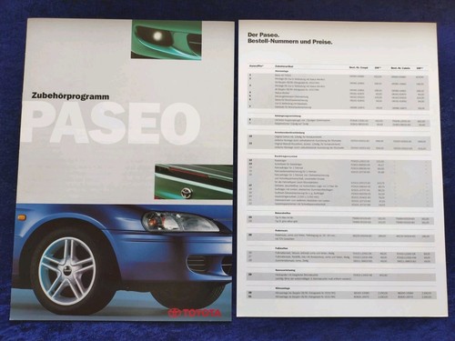 Toyota paseo accessories - toyota,