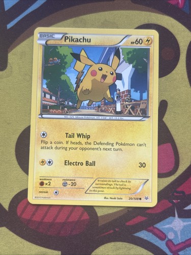 Pokemon pikachu 108 - pokemon, 20/108