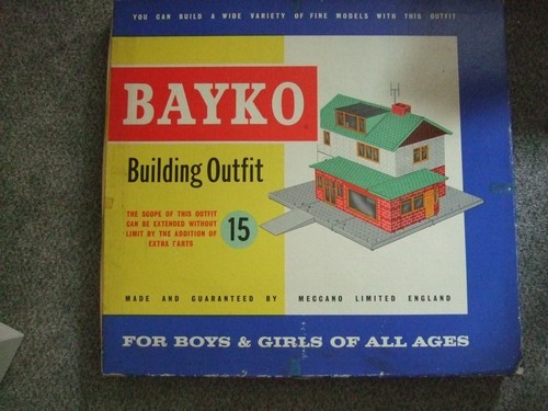 Bayko meccano building - bayko,