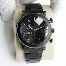 Gucci G-Chrono Black Dial PVD