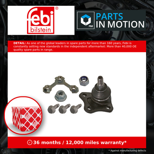 Ball joint fits - ball, vw
