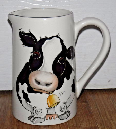 Arthur wood cow jug - wood, ~