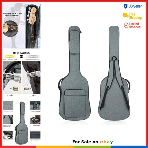 Grey bass guitar - guitar, gig
