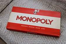 Vintage 1961 Monopoly Property Trading Board Game John Waddington LTD