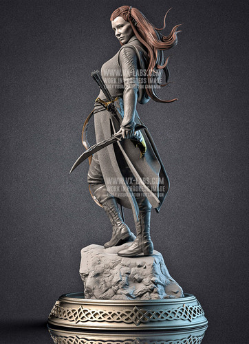 Tauriel the hobbit 3d - the,